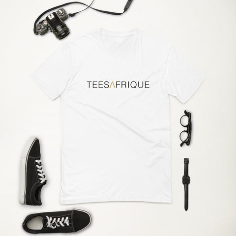 Teesafrique Classic Large Script Logo Print Men's Club Tee