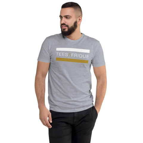 Teesafrique Classic Band Script Logo Print Men's Club Tee