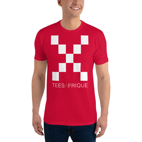 Teesafrique Classic Large Logo Print Men's Club Tee
