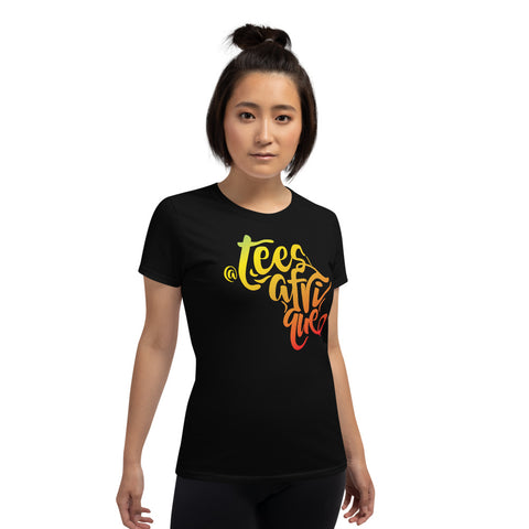 Teesafrique Graphic Logo Print Women's  Tee