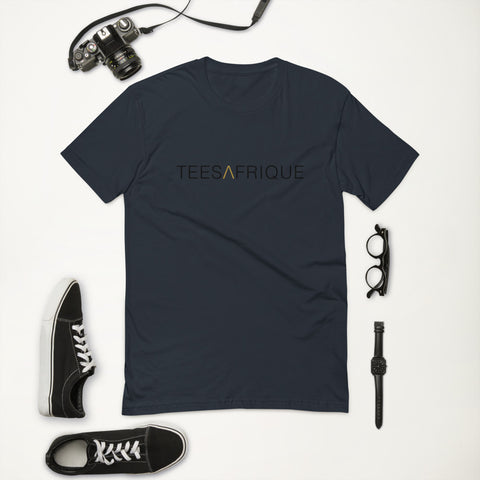 Teesafrique Classic Large Script Logo Print Men's Club Tee