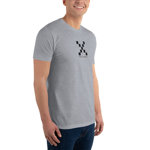 Teesafrique Classic Small Logo Print Men's Club Tee