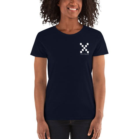 Teesafrique Classic Small Logo Print Women's Tee