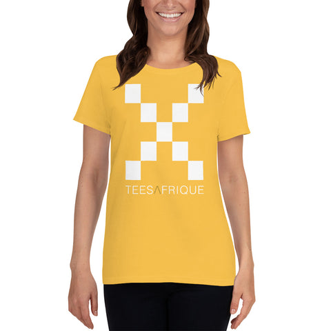 Teesafrique Classic Large Logo Print Women's Tee