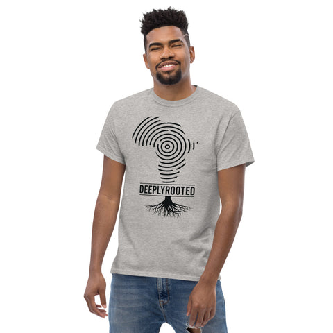 Teesafrique Deeply Rooted Print Men's Tee