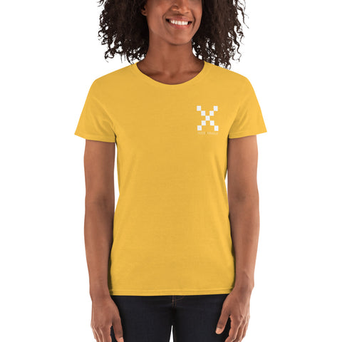 Teesafrique Classic Small Logo Print Women's Tee