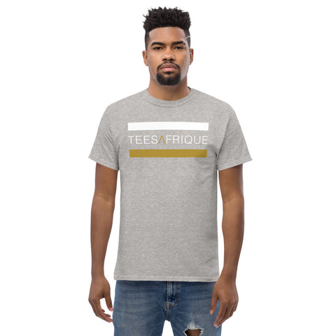 Teesafrique Classic Band Script Logo Print Men's Tee