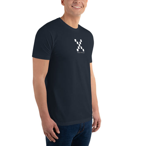 Teesafrique Classic Small Logo Print Men's Club Tee
