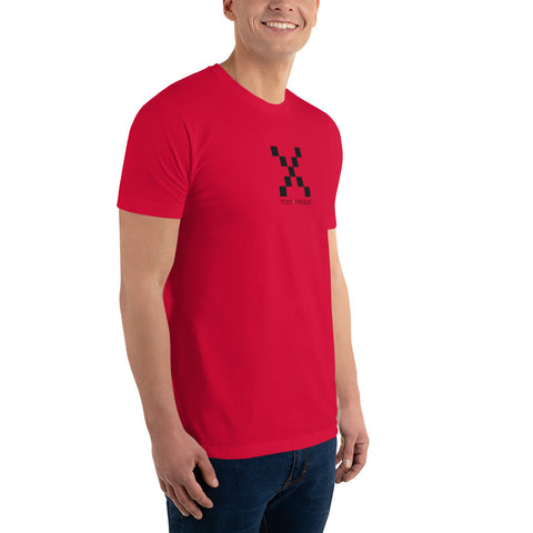 Teesafrique Classic Small Logo Print Men's Club Tee