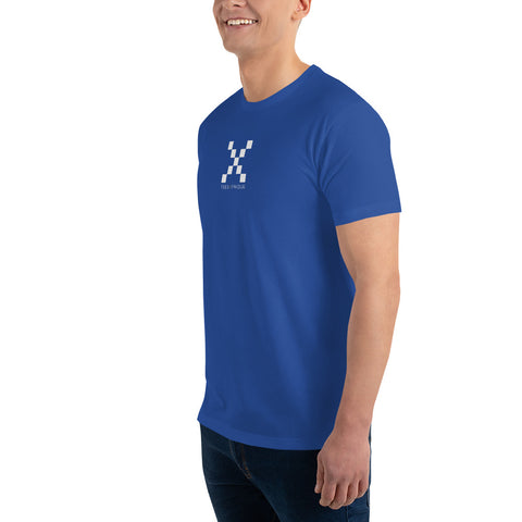 Teesafrique Classic Small Logo Print Men's Club Tee