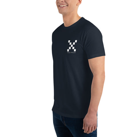 Teesafrique Classic Small Logo Print Men's Club Tee
