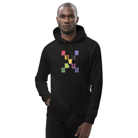 Teesafrique Sustainable Brushstroke Graphic Unisex pullover hoodie