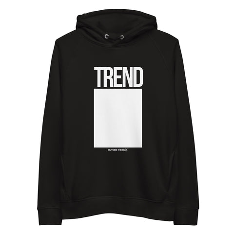 Teesafrique Sustainable Trend Outside the box Statement Unisex pullover hoodie