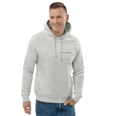 Teesafrique Sustainable Unisex Classic Small script Logo Hoodie