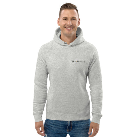 Teesafrique Sustainable Unisex Classic Small script Logo Hoodie