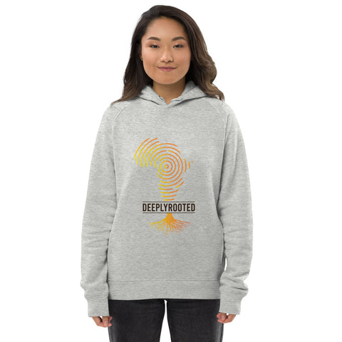 Teesafrique Sustainable Unisex Deeply Rooted Print Hoodie