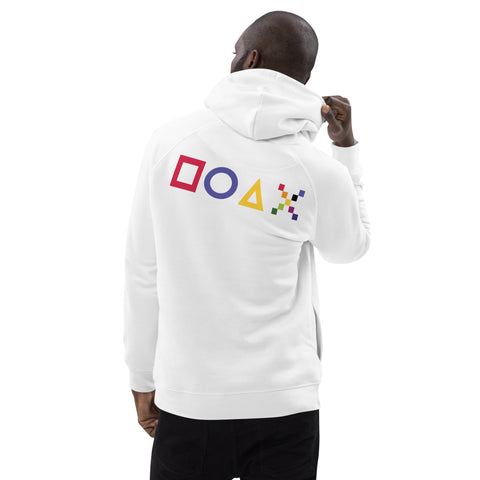Teesafrique Sustainable Graphic Horizontal Gaming Unisex pullover hoodie
