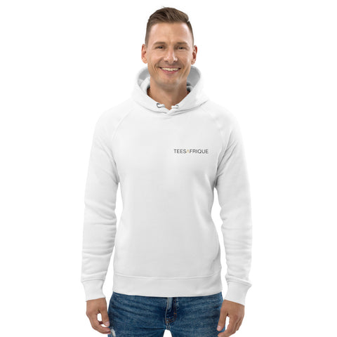 Teesafrique Sustainable Unisex Classic Small script Logo Hoodie