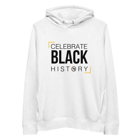 Teesafrique Sustainable Celebrate Black History Statement piece bL Unisex pullover hoodie