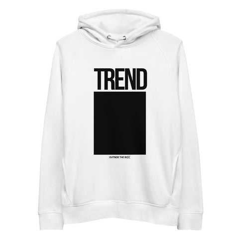 Teesafrique Sustainable Trend Outside the box Statement Unisex pullover hoodie