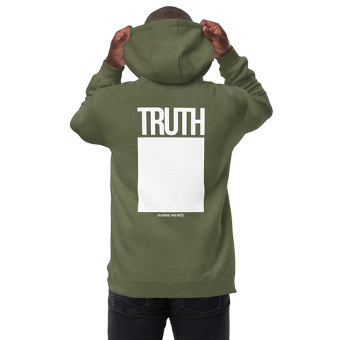 Teesafrique Sustainable Truth Outside the Box Unisex fashion hoodie