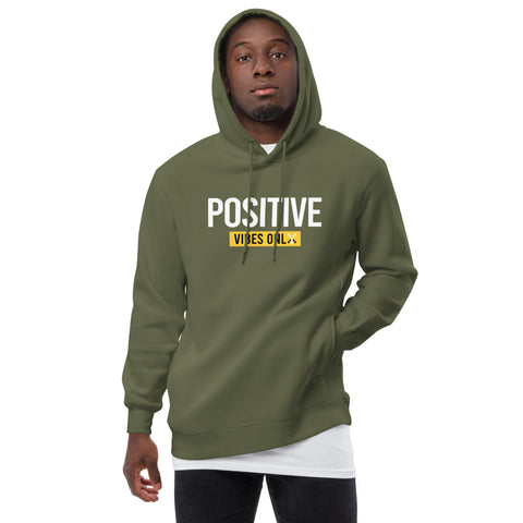 Teesafrique Sustainable Positive Vibes Only Unisex fashion hoodie