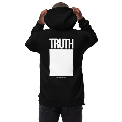 Teesafrique Sustainable Truth Outside the Box Unisex fashion hoodie