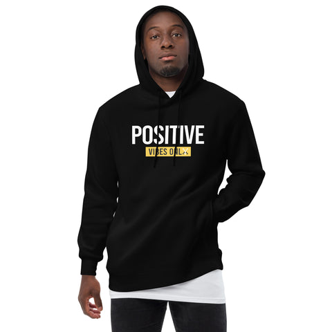 Teesafrique Sustainable Positive Vibes Only Unisex fashion hoodie