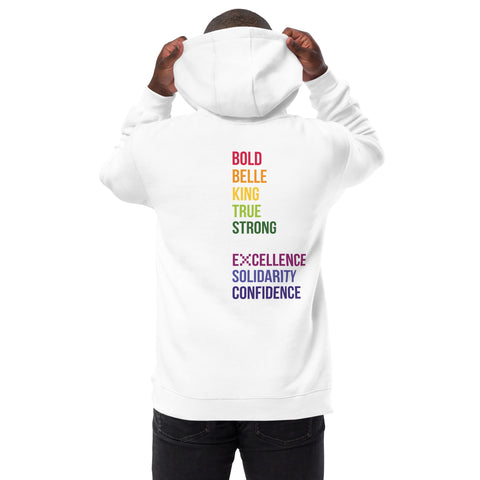 Teesafrique Sustainable Black Is Statement Unisex fashion hoodie
