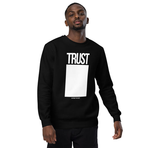 Teesafrique Sustainable Trust Outside the box Statement Unisex fashion sweatshirt