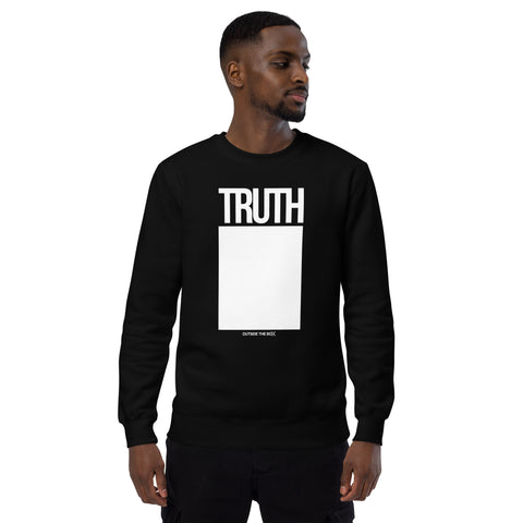 Teesafrique Sustainable Truth Outside the box Statement Unisex fashion sweatshirt