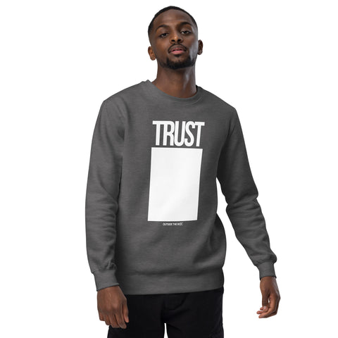 Teesafrique Sustainable Trust Outside the box Statement Unisex fashion sweatshirt