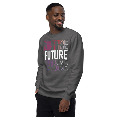 Teesafrique Sustainable Future White Unisex fashion sweatshirt
