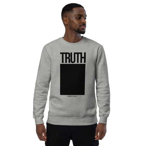 Teesafrique Sustainable Truth Outside the box Statement Unisex fashion sweatshirt