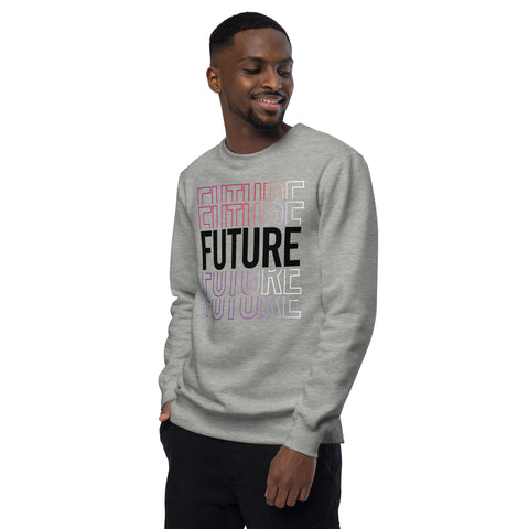 Teesafrique Sustainable Future White Unisex fashion sweatshirt