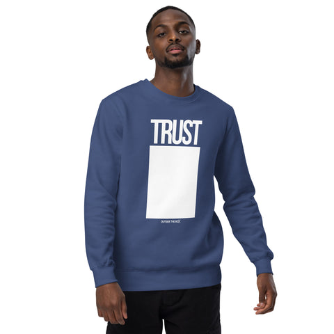 Teesafrique Sustainable Trust Outside the box Statement Unisex fashion sweatshirt