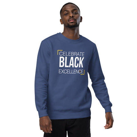 Teesafrique Sustainable Celebrate Black Exellence Statement Unisex fashion sweatshirt