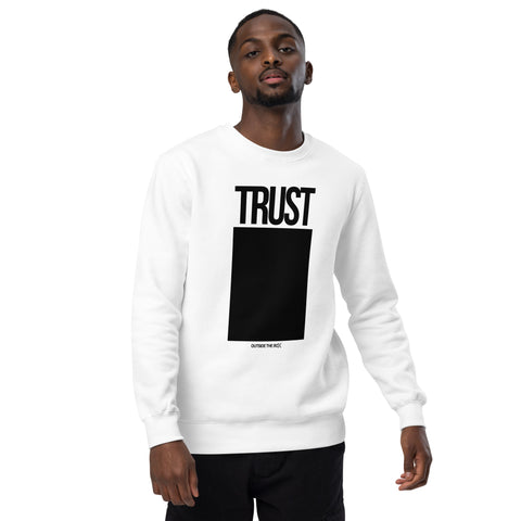 Teesafrique Sustainable Trust Outside the box Statement Unisex fashion sweatshirt