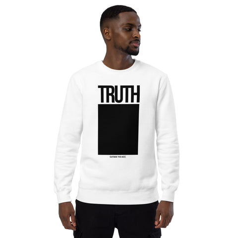 Teesafrique Sustainable Truth Outside the box Statement Unisex fashion sweatshirt