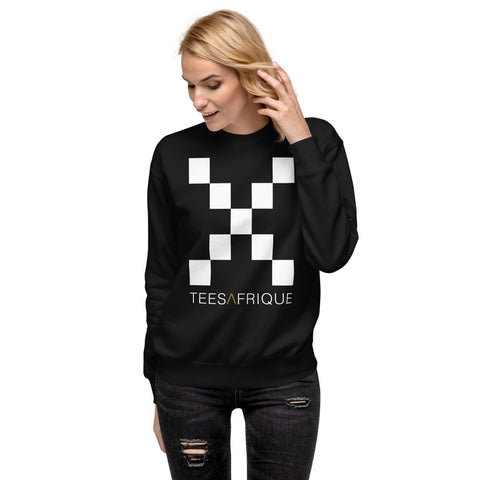 Teesafrique Unisex Classic Logo Print Sweatshirt