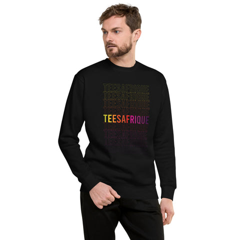 Teesafrique Rainbow Graphic Print Men's Sweatshirts