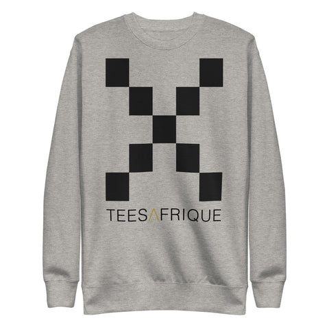 Teesafrique Unisex Classic Logo Print Sweatshirt