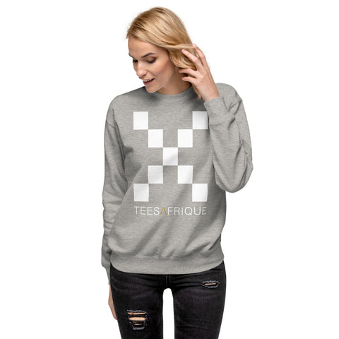Teesafrique Unisex Classic Logo Print Sweatshirt