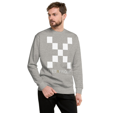 Teesafrique Unisex Classic Logo Print Sweatshirt