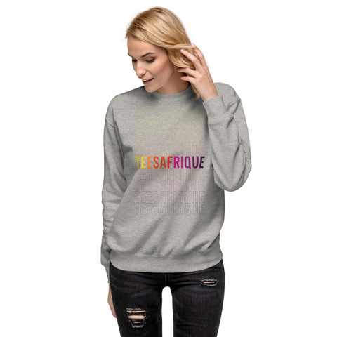 Teesafrique Rainbow Graphic Print Women' Sweatshirts