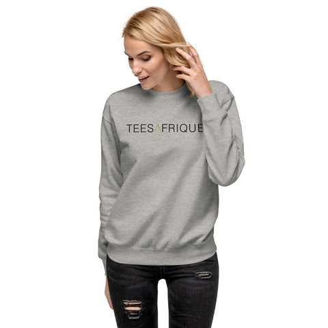 Teesafrique Small Script Logo Women' Sweatshirts