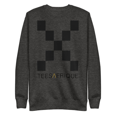 Teesafrique Unisex Classic Logo Print Sweatshirt