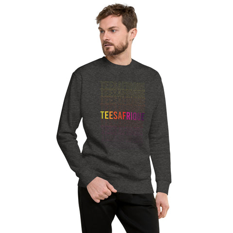 Teesafrique Rainbow Graphic Print Men's Sweatshirts