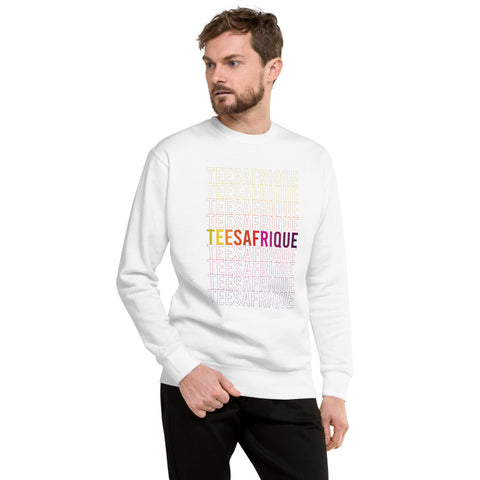 Teesafrique Rainbow Graphic Print Men's Sweatshirts