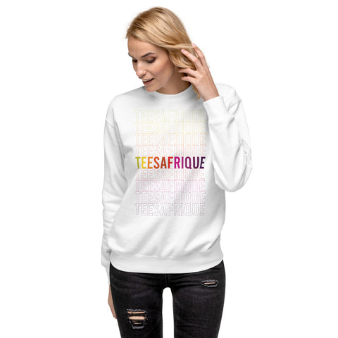 Teesafrique Rainbow Graphic Print Women' Sweatshirts